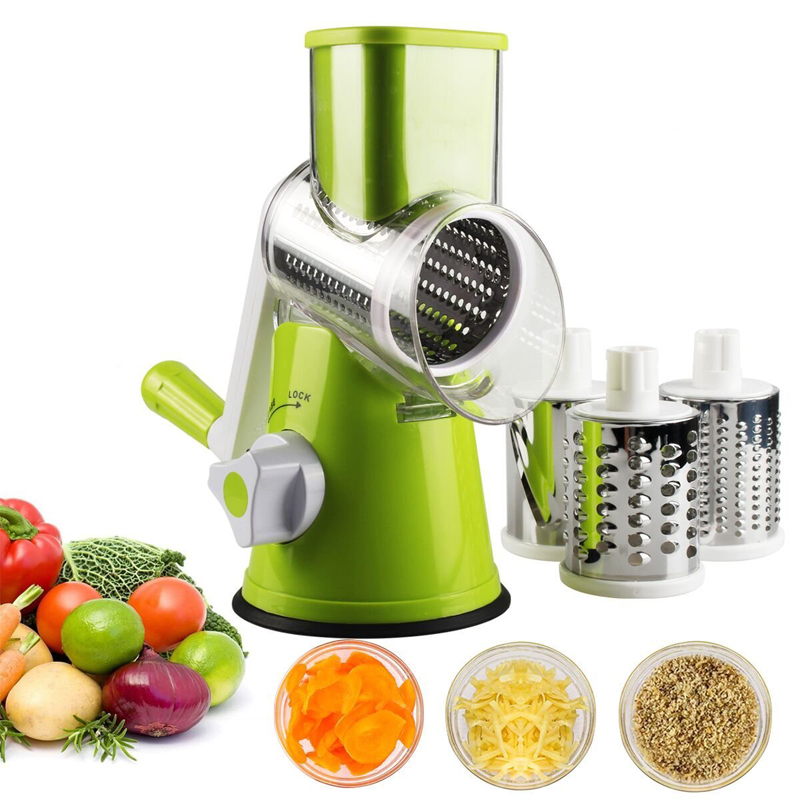 Cheese Grater Box - LMETJMA instrukcja obrotowy krajalnica do warzyw