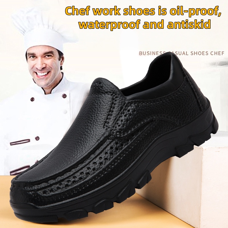 Kitchen Gadgets For Men - Męskie buty kucharskie wodoodporne i olejoodporne,