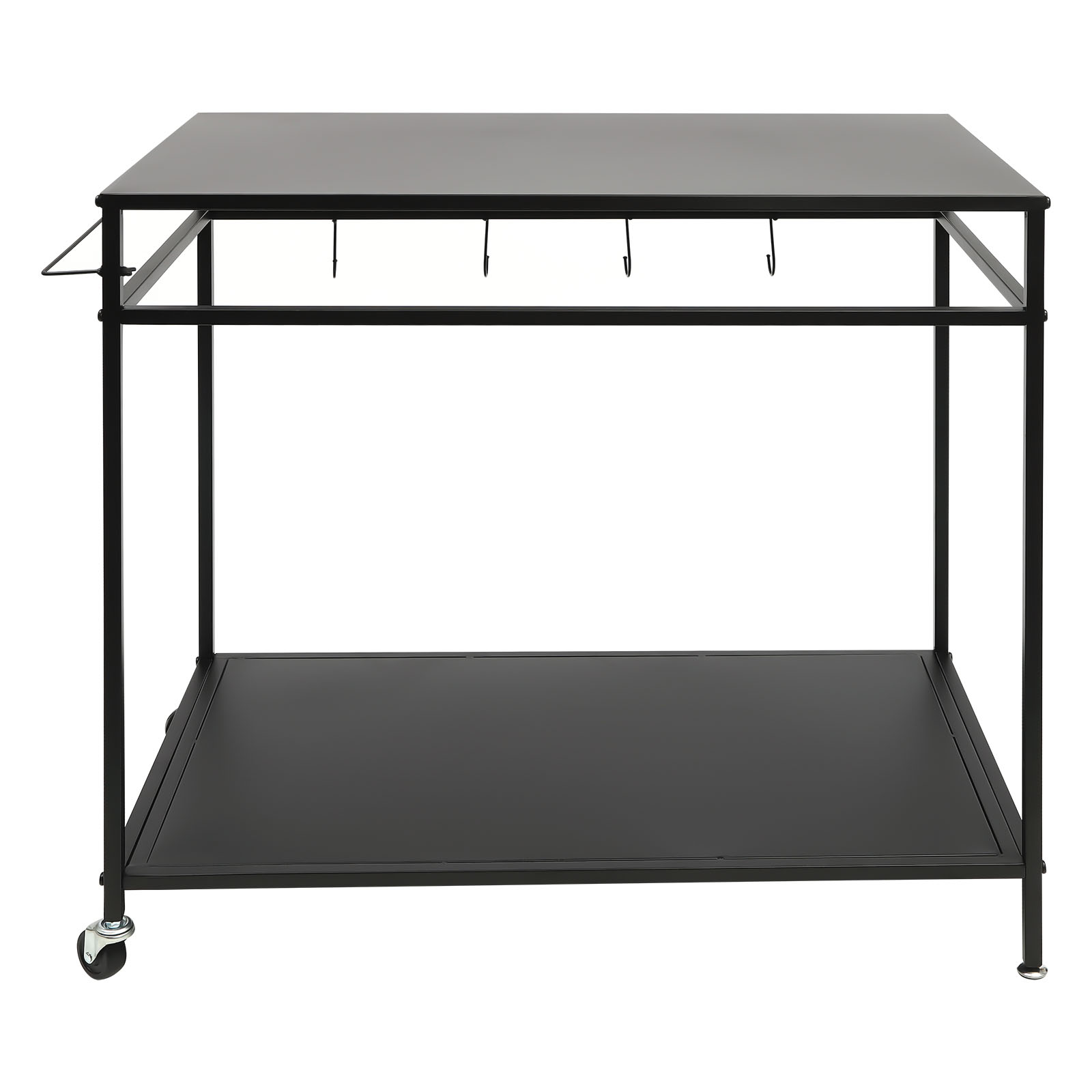 Kitchen Gadgets Rack - Dwupoziomowy, mobilny stół do gotowania, wózek