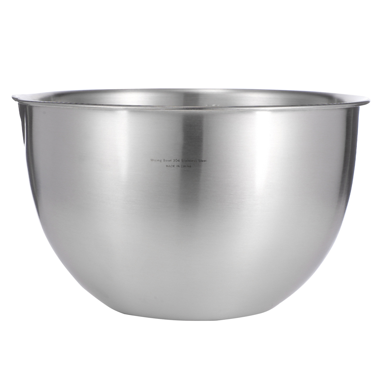 Kitchen Gadgets Baking - Głęboka okrągła miska ze stali nierdzewnej