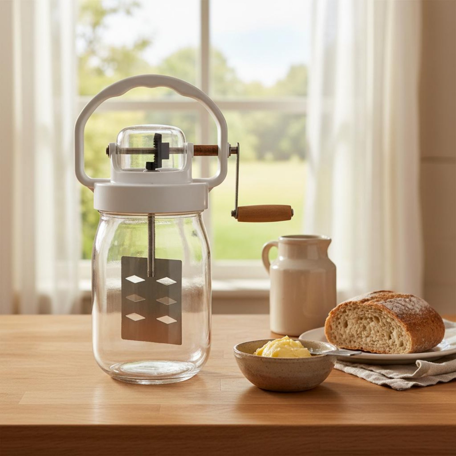 Kitchen Gadgets Mixer - Ręczna maszynka do masła, łatwa w