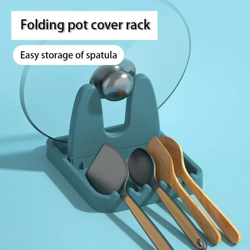 Kitchen Gadgets Rack - 1szt Składany stojak na pokrywki do