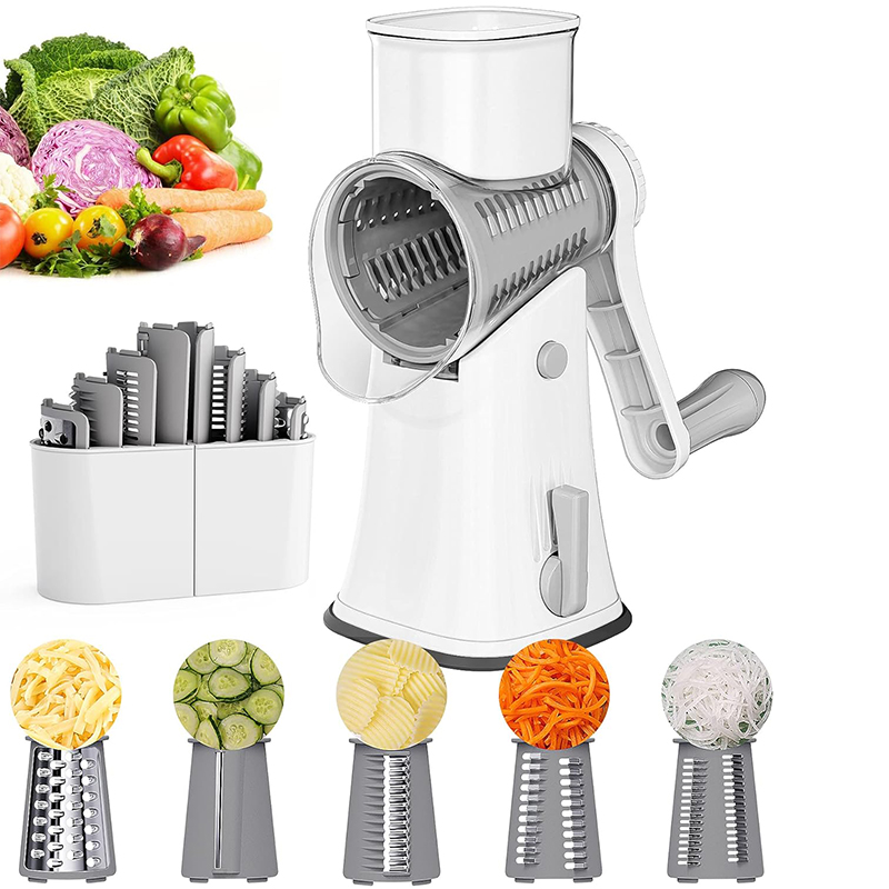 Cheese Grater Box - LMETJMA 5 w 1 obrotowa tarka
