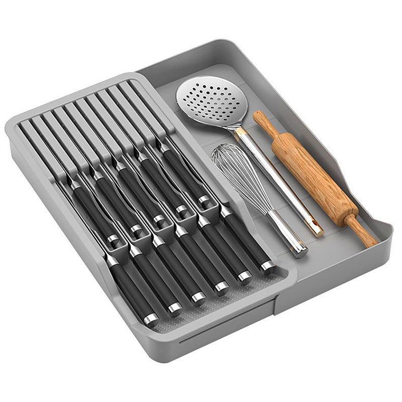 Kitchen Gadgets Hacks - Uchwyt stojak na noże z rozszerzalnym
