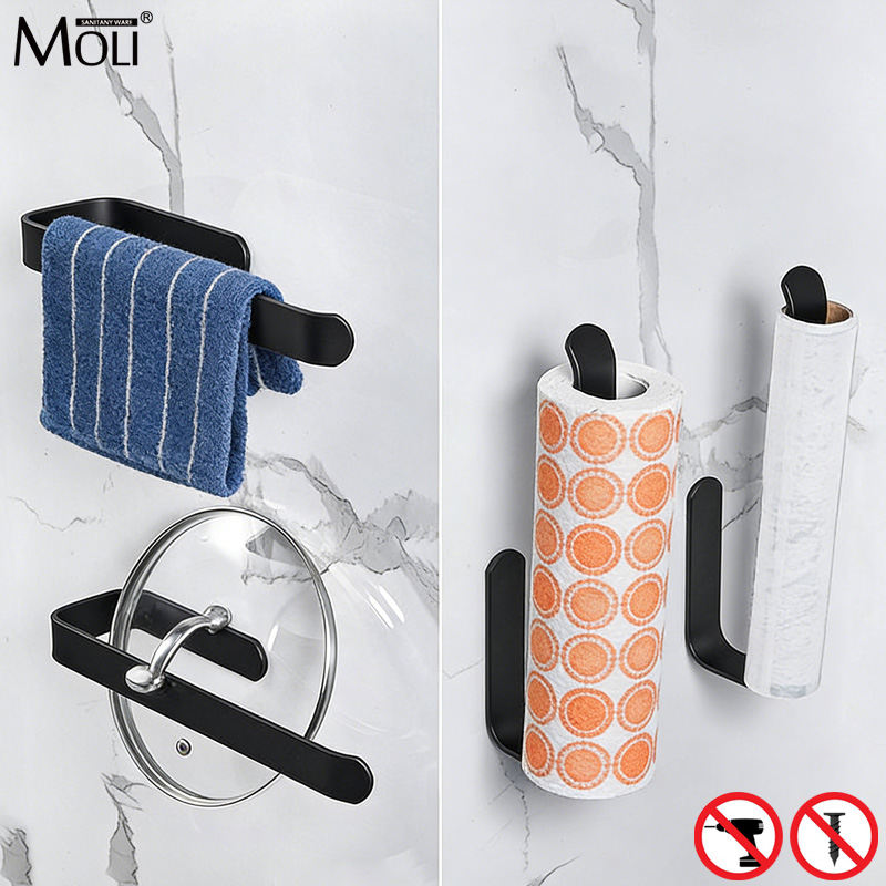 MOLI Czarno-Biały Samoprzylepn – Kitchen Gadgets Rack recenzja i cena