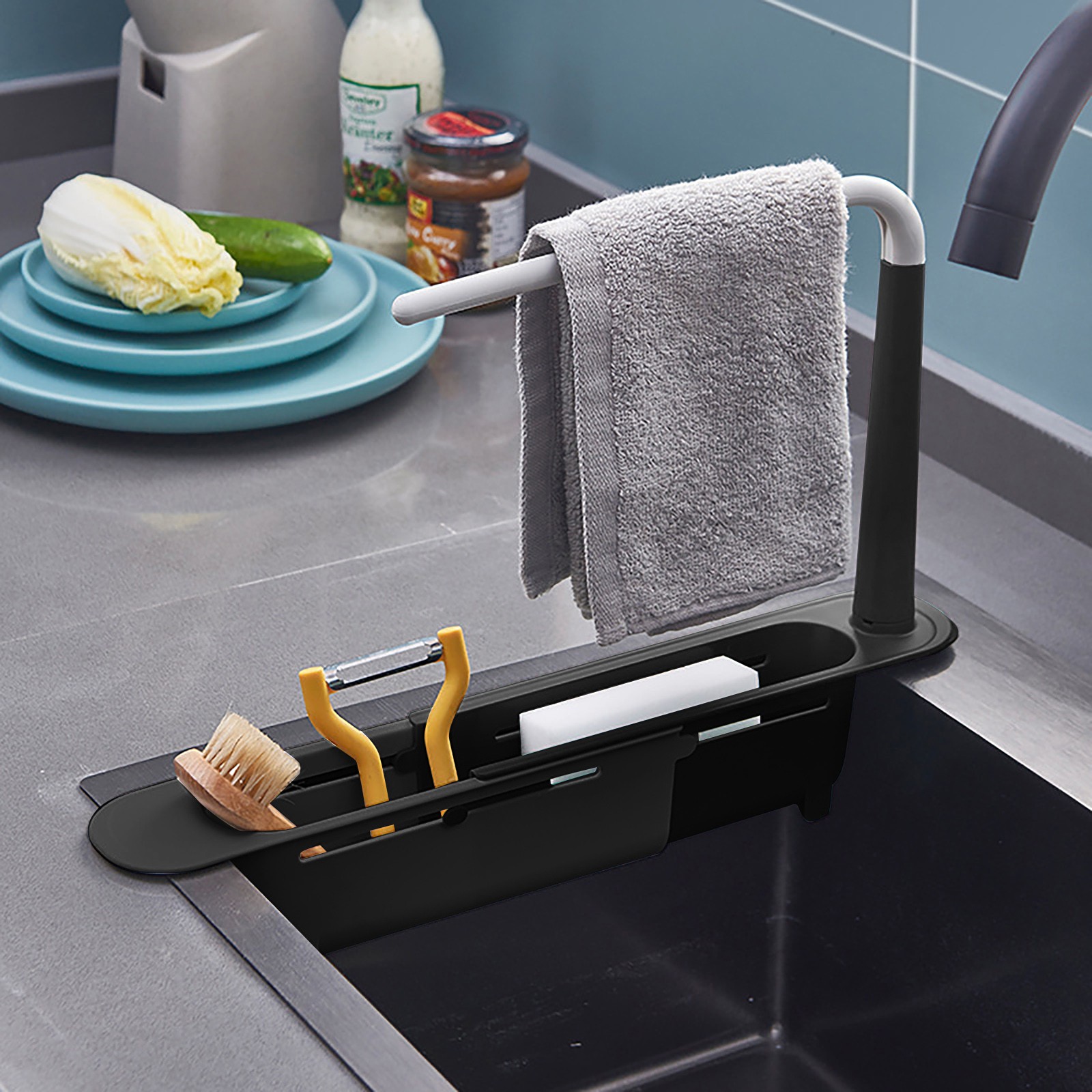 Eleskopowy półka nad zlewozmyw – Kitchen Gadgets Rack recenzja i cena