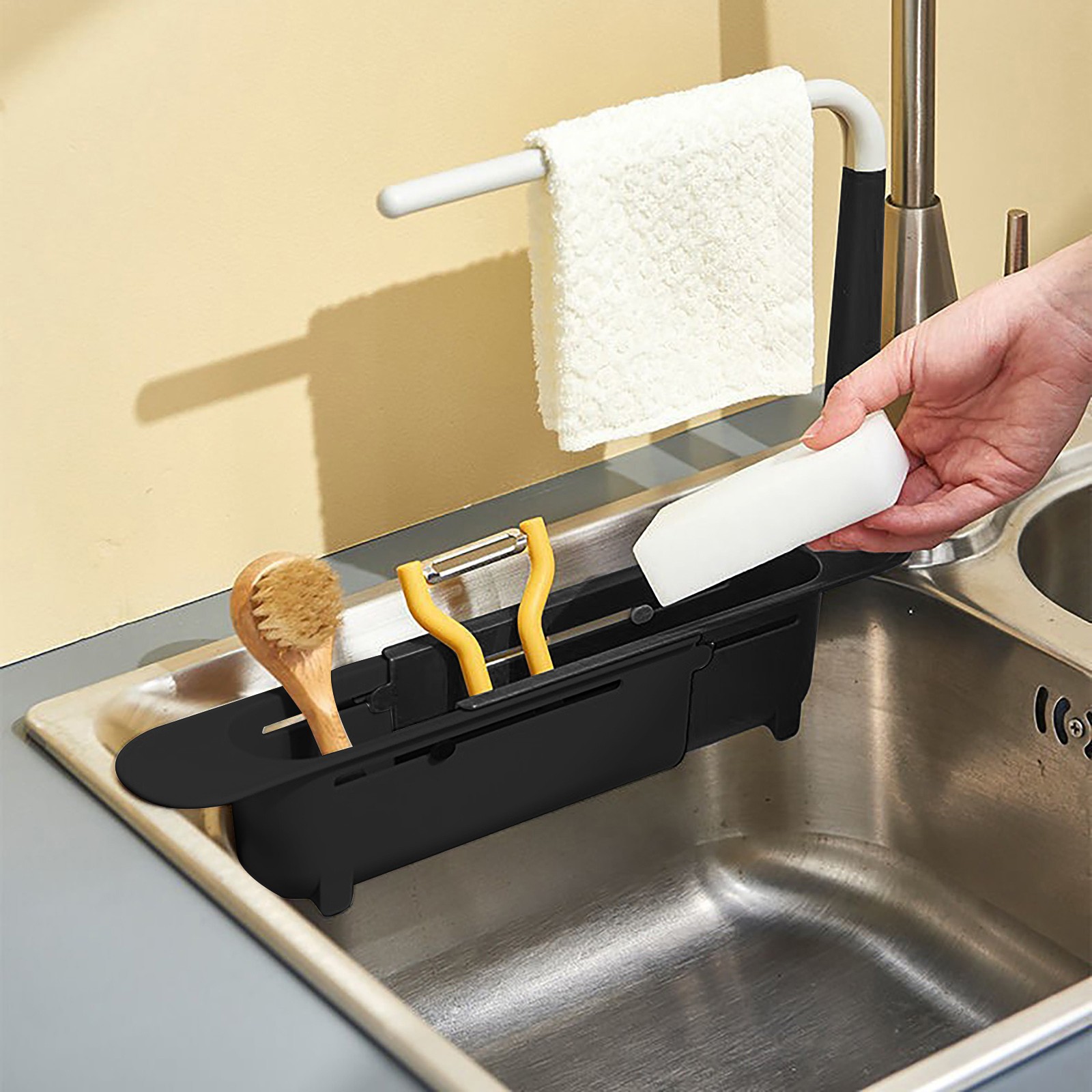 Eleskopowy półka nad zlewozmyw – Kitchen Gadgets Rack recenzja i cena