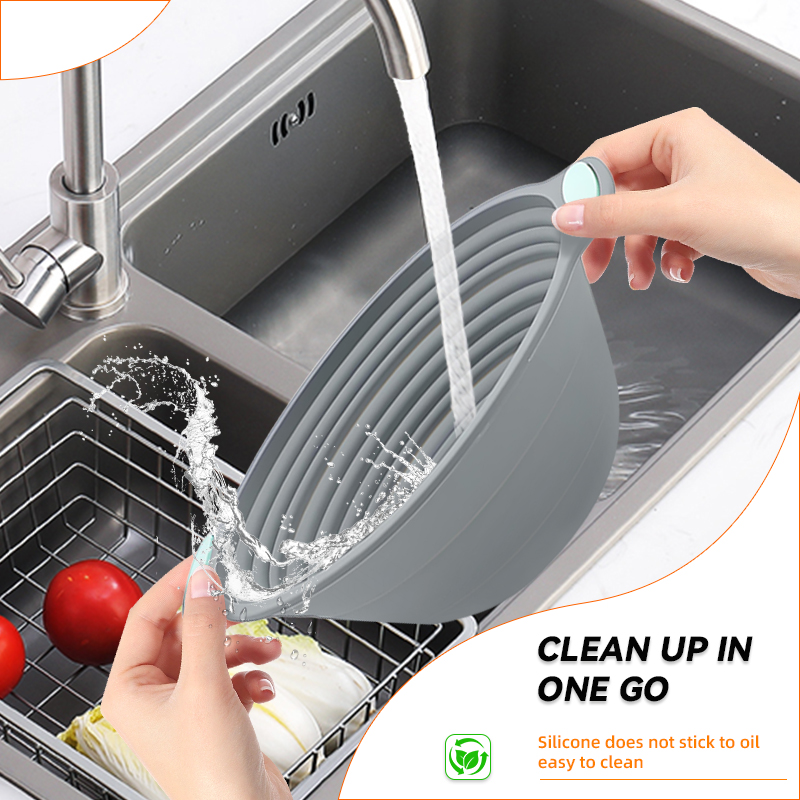 1 szt. Silikonowy składany kos – Kitchen Hanging Gadgets recenzja i cena