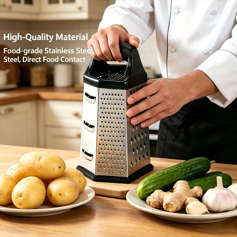 6-stronna tarka ze stali nierd – Cheese Grater Box recenzja i cena