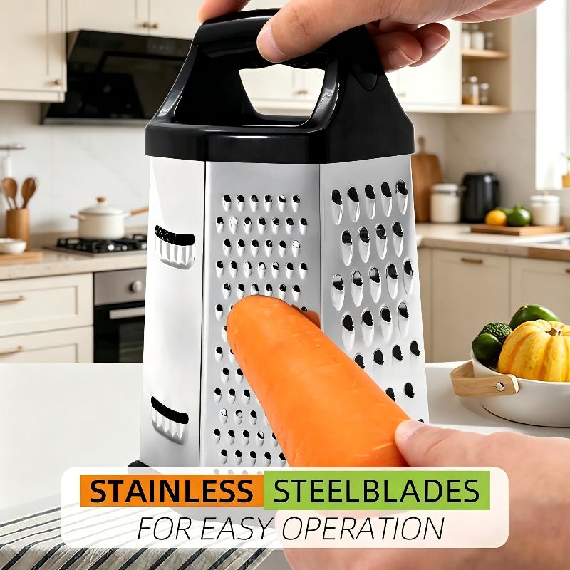 6-stronna tarka ze stali nierd – Cheese Grater Box recenzja i cena