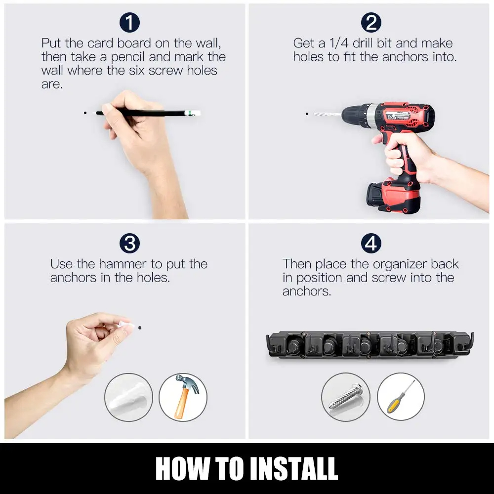 Naścienny uchwyt na mopa 3/4/5 – Kitchen Gadgets Hacks recenzja i cena