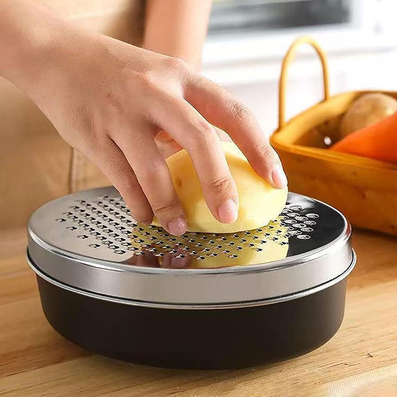 Dwustronna tarka do sera ze st – Cheese Grater Box recenzja i cena