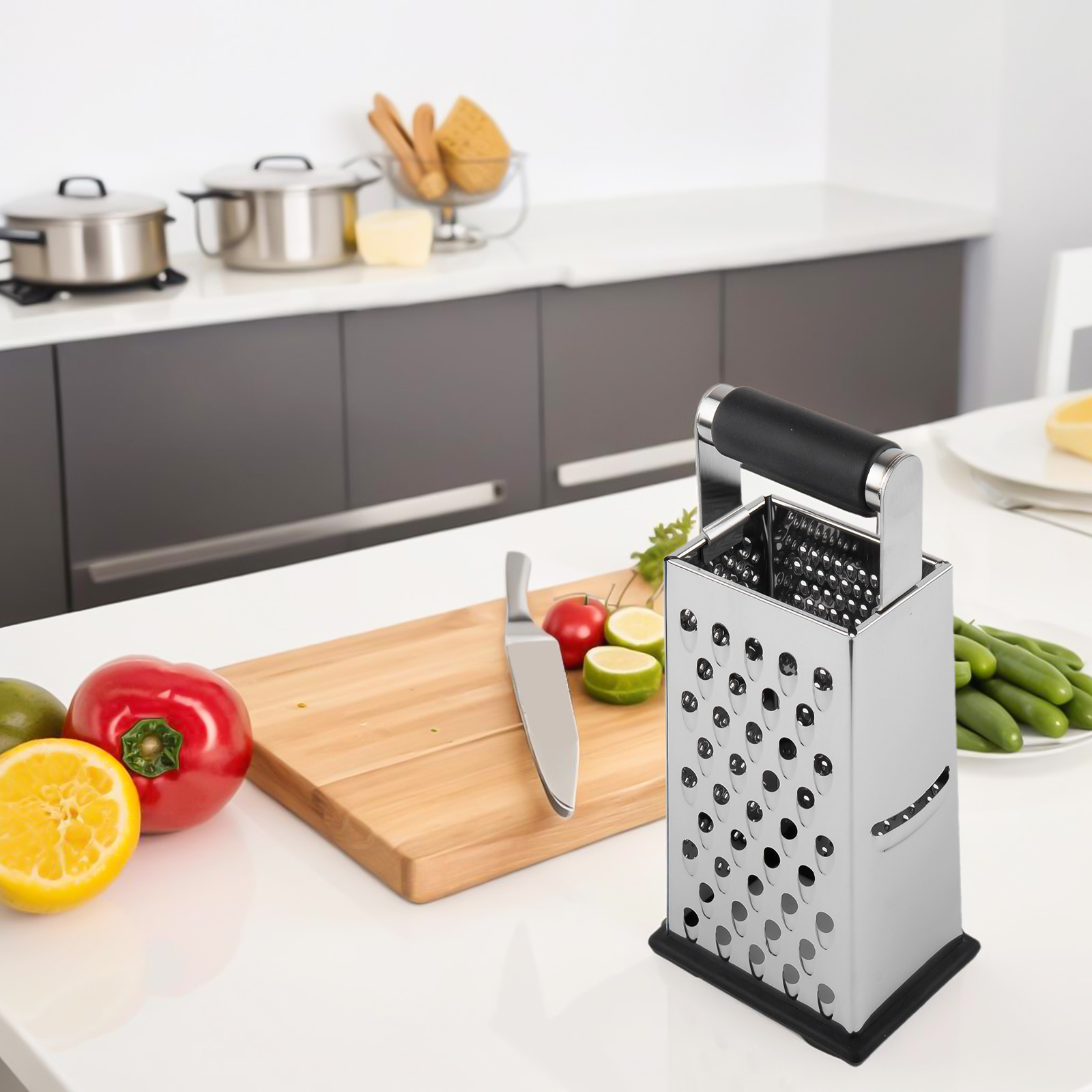Czterostronna tarka ze stali n – Cheese Grater Box recenzja i cena