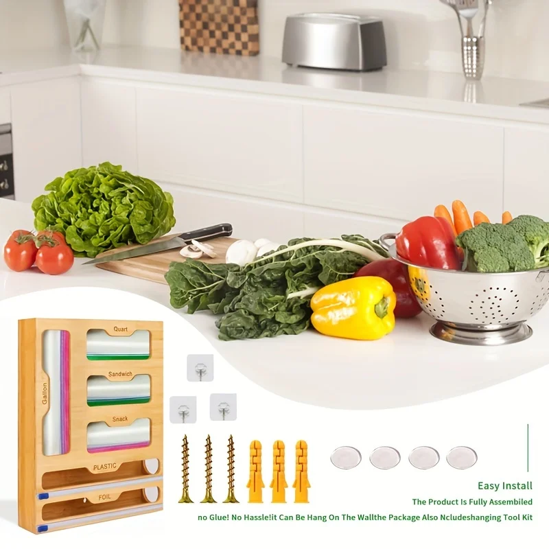 Półka kuchenna Dozownik folii  – Kitchen Gadgets Rack recenzja i cena
