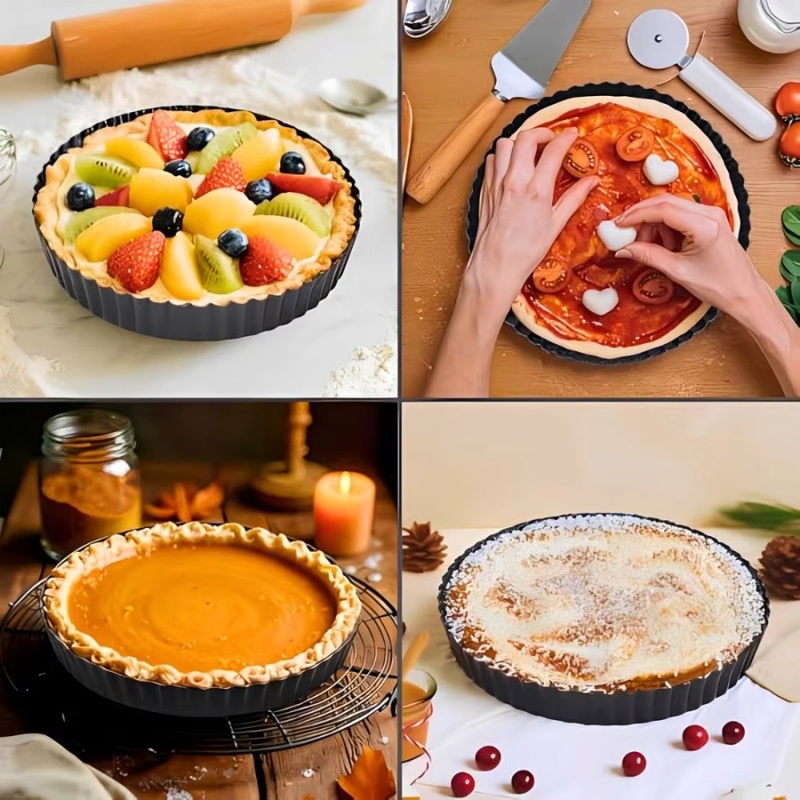 1 szt. Forma do tarty z wyjmow – Kitchen Gadgets Hacks recenzja i cena