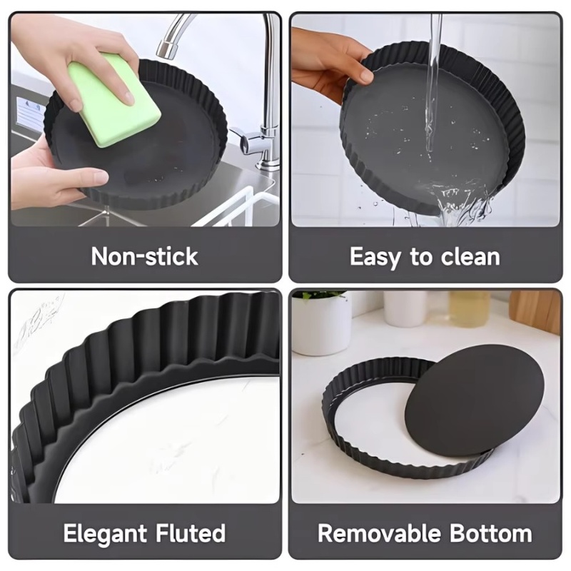 1 szt. Forma do tarty z wyjmow – Kitchen Gadgets Hacks recenzja i cena